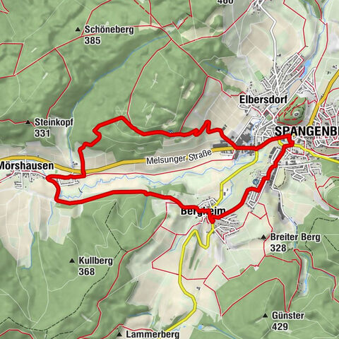 Spangenberg S9 - Rundweg Mörshausen