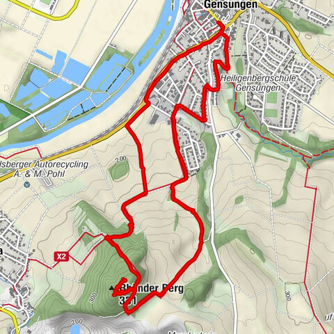 Archäologische Pfad 3 - Zur Höhensiedlung auf dem Rhündaer Berg