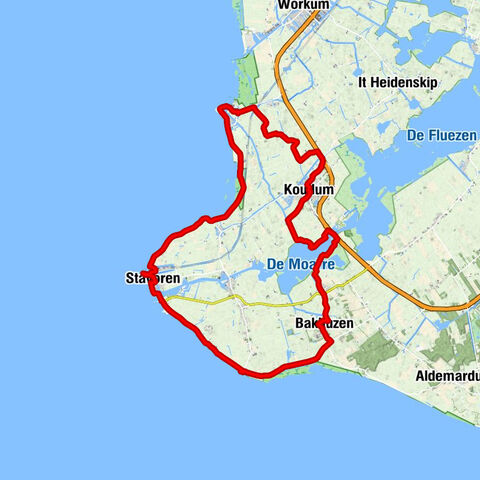 Ijsselmeerkust zuidwest Friesland