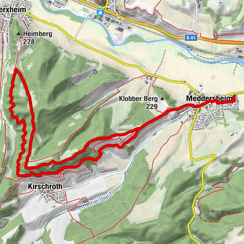 Um und über den Wingertsberg