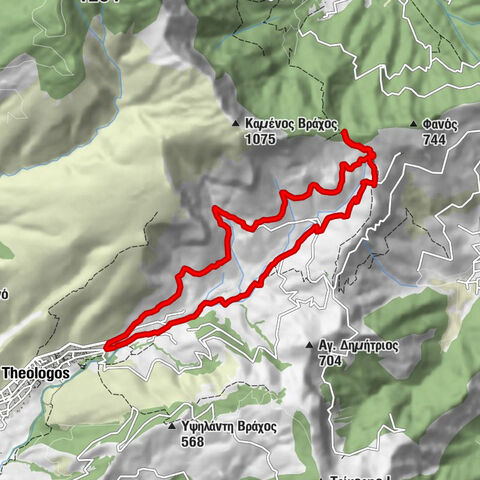Roundtrip Theologos - Profit Ilias - Theologos