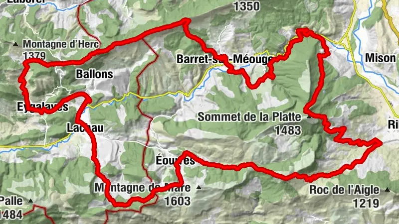 GRP® Tour durch das Tal der Méouge