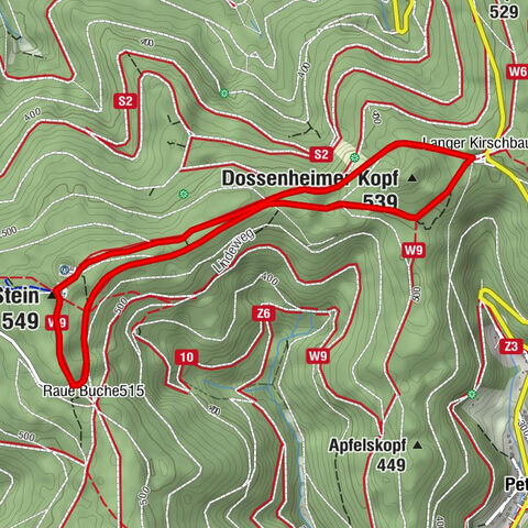 Komfort-Wanderweg 2 - vom Langen Kirschbaum zum Weißen Stein