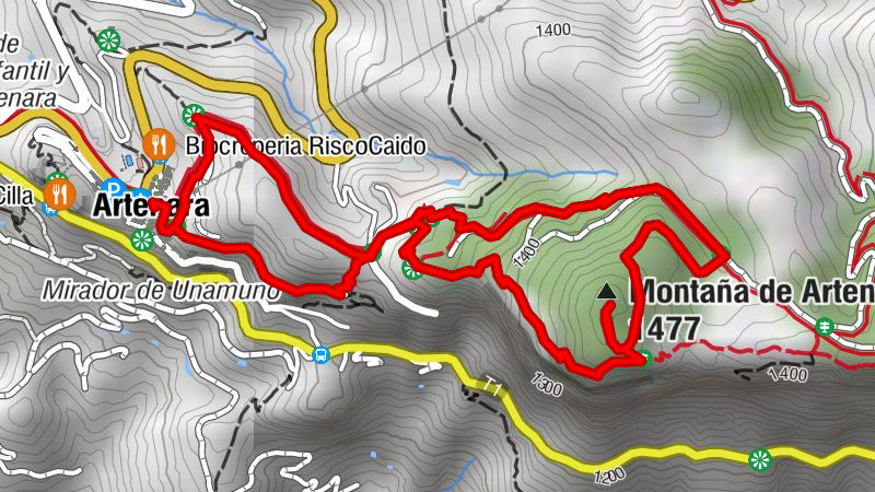 Reserva de la Biosfera de Gran Canaria von Artenara - SL 1