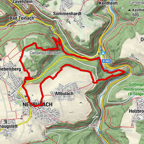 Über den Beilfelsen zur Ruine Waldeck