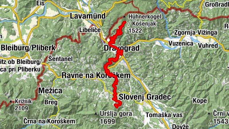 TKT ETAPA 32: Dom na Košenjaku – Poštarski dom- SLovenska turnokolesarska transverzala
