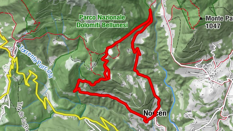 🌳 Die Paradisi di Norcen – Zwischen Maiolere und monumentalen Bäumen