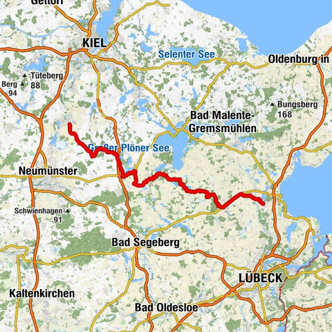 Von Timmendorfer nach Wattenbek