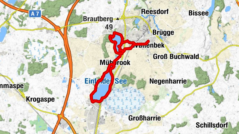 Doppelacht um den Einfelder See