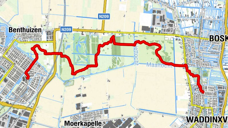 Zoetermeer > Bentwoud > Waddinxveen