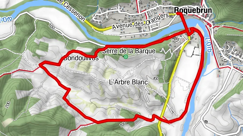 ROUTE NR. 3 IM HERZEN DER SCHIEFER – MTB-FFC-GEBIET CAROUX EN HAUT-LANGUEDOC