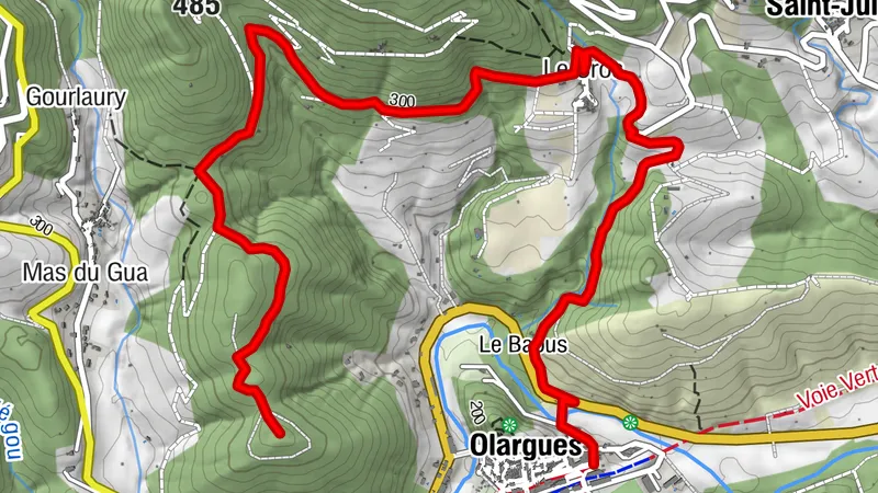 ENDURO VERBINDUNG NR. 1 DER ABSCHNITT - MTB-FFC SEITE CAROUX EN HAUT LANGUEDOC