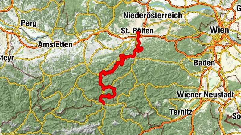 Mehrtagestour St.Pölten - Mariazell