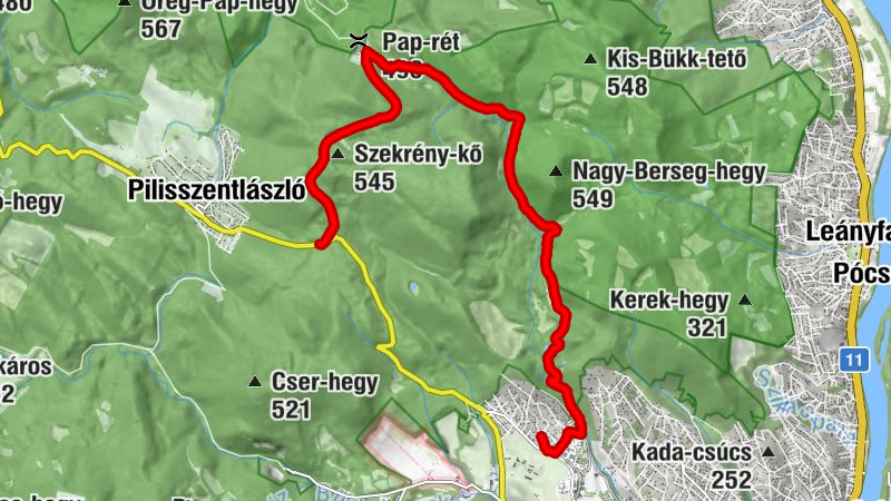 Szentendre, Pap-rét kör, Közép-Magyarország