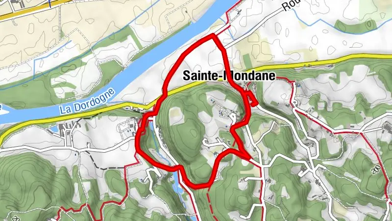 Boucle des moulins à Sainte Mondane