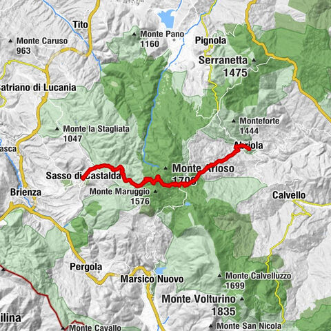 Sasso di Castalda - Faggio San Michele - Abriola