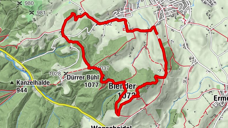 Wiggensbach, auf den Blender