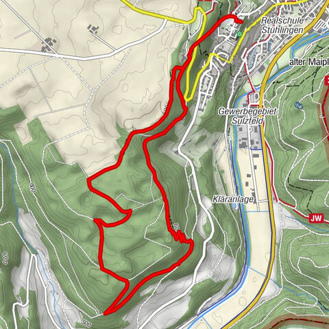Rundwanderung zu den Judenlöchern beim Schloss Hohenlupfen
