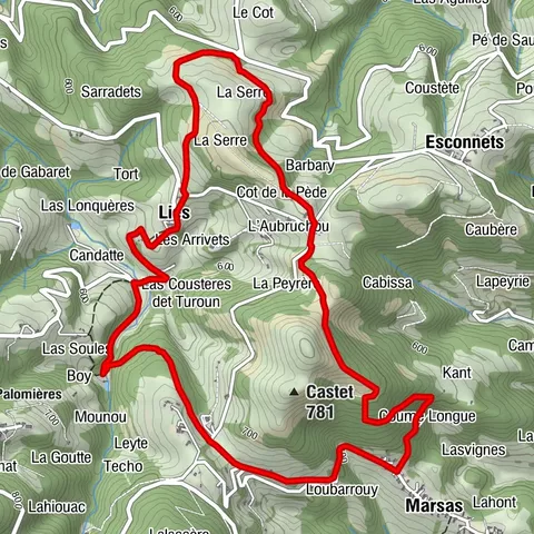 Rund um das Castet