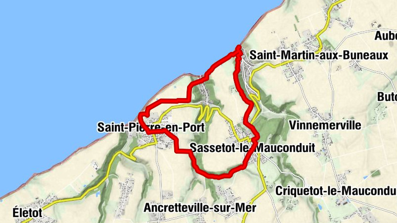 Sassetot met les Petites en les Grandes Dalles