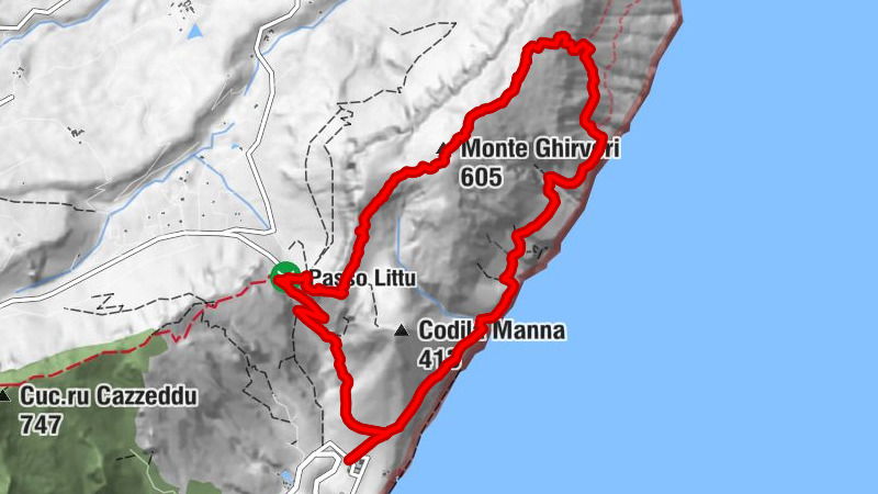 Monte Ghirveri Cala Gonone