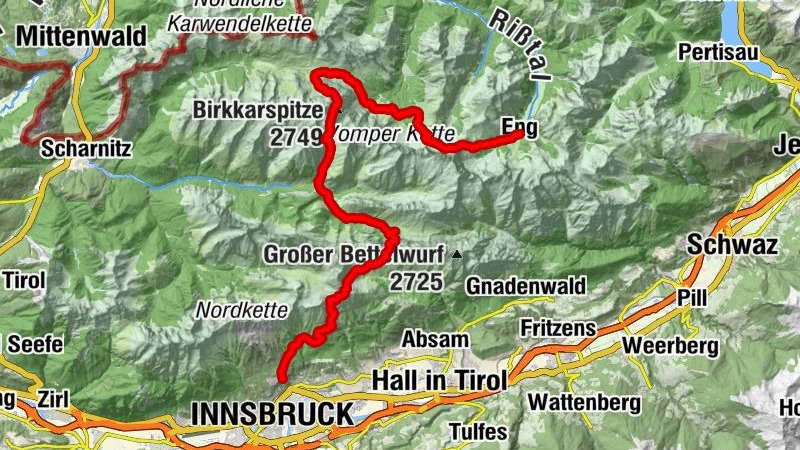 2 Tages wanderung Karwendel