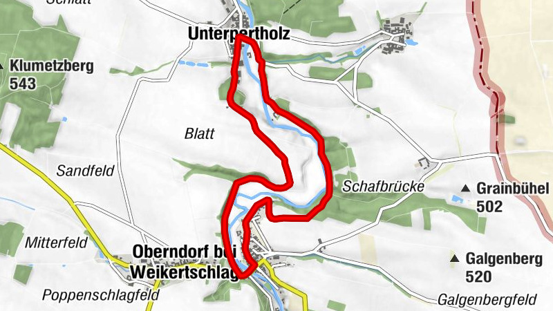 Panoramaweg Thayatal