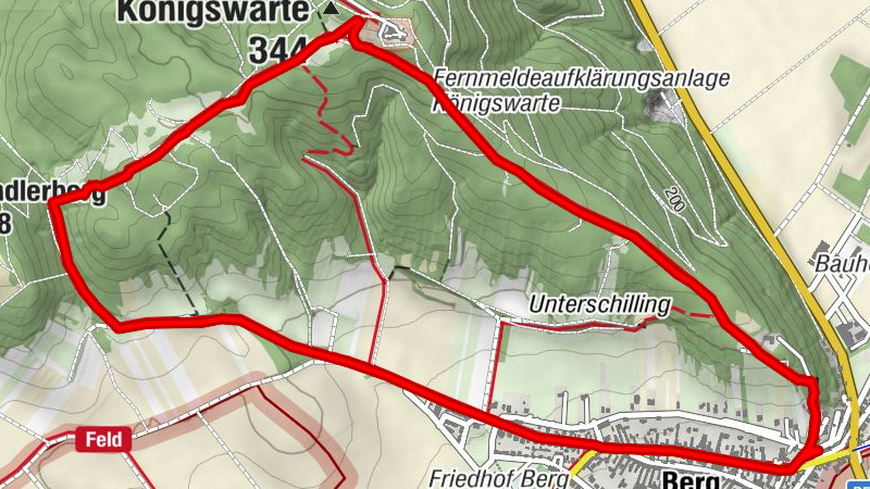 VIA.VISTA. - Rundwanderweg Königswarte Berg