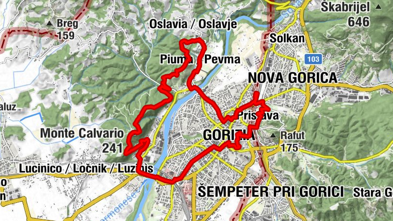 8 Nova Gorica ‒ Gorizia/Gorica ‒ Nova Gorica