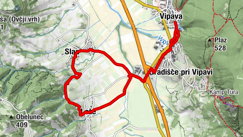 Vipava - Domačija Malik - Slap - Turistična kmetija "Na hribu"