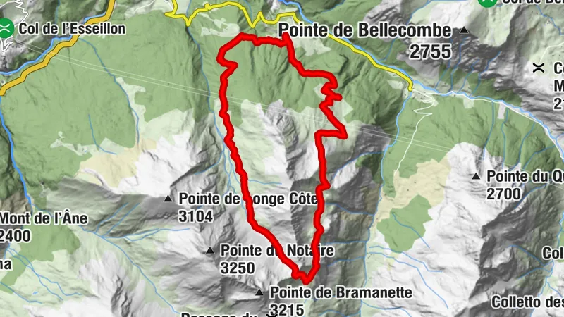 Trail des Col de Bramanette