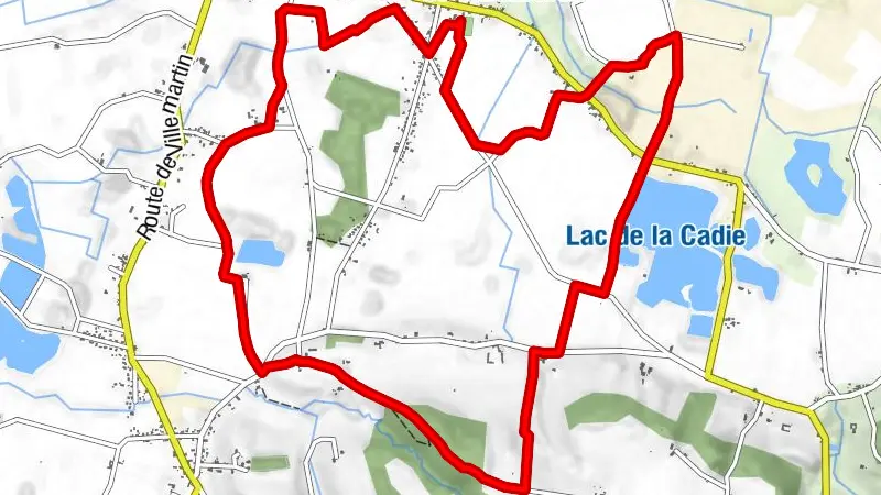 Circuit rouge de Mouliets-et-Villemartin