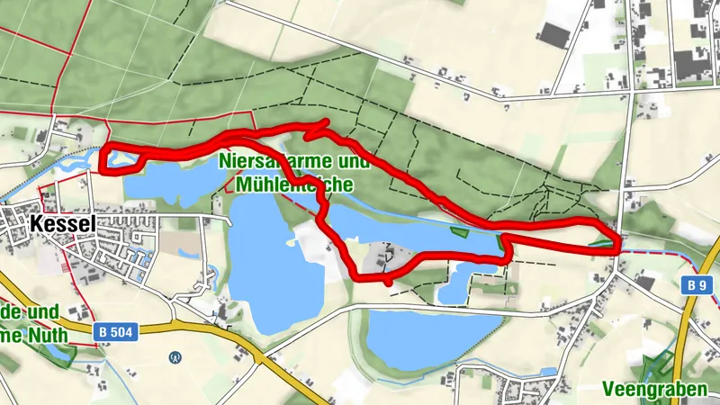 Niers Natur Runde/ Kloster Graefenthal Goch