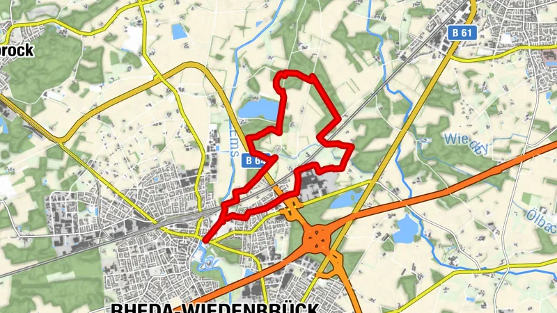 Wanderweg A 3 - Landschaftlich vielfältig