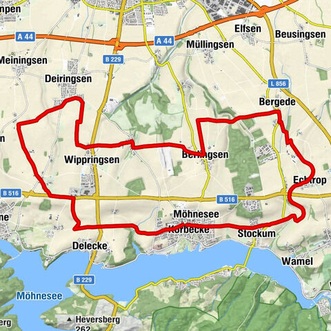 Möhnesee - Haarstrang-Tour