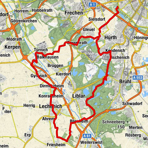 RegioGrün Erlebnisradroute E4 - Südwest