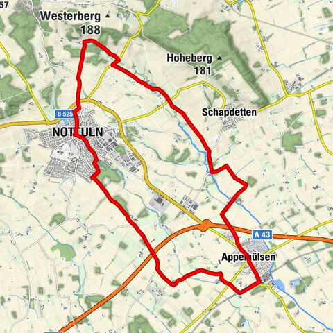 Radtour durch das Stevertal