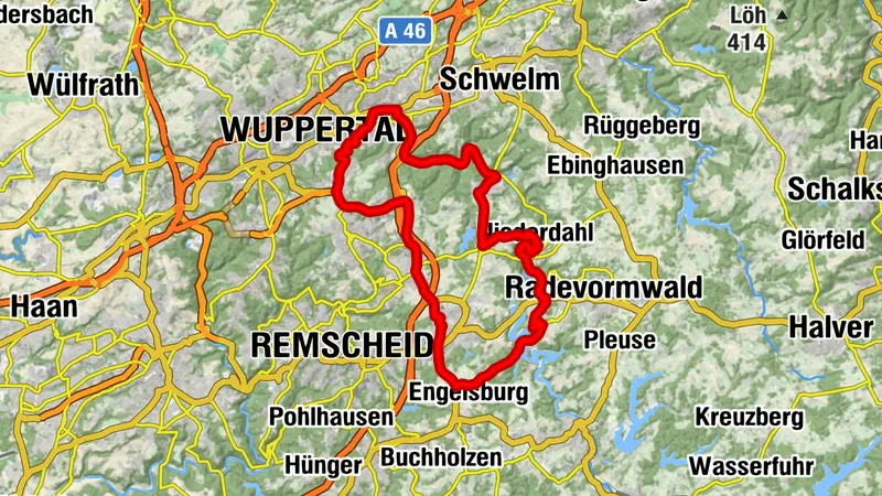 Motorrad Tour 6 - Städtedreieck Ost
