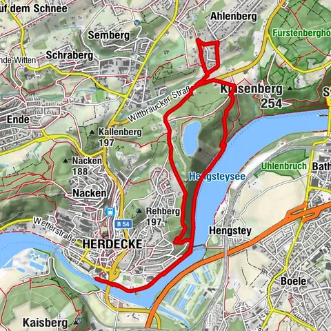 H3 Rundwanderweg "Hengsteysee und Teufelskanzel"