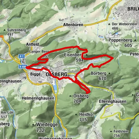 1. Etappe Kneipp WanderWeg Olsberg- Quellentour