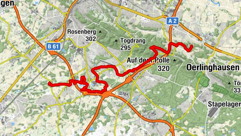 Bielefelder Lämmerweg - Hauptweg