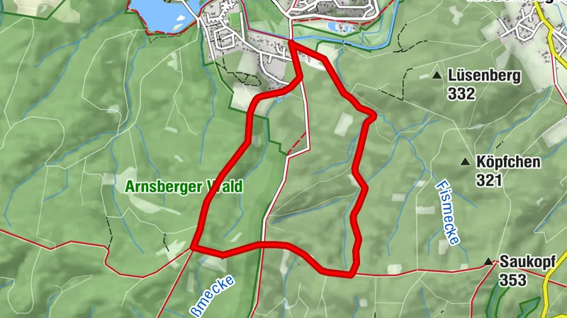 Rundwanderweg A3 - Völlinghausen