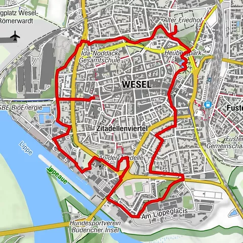 WeselTour 2: Wanderung durchs Glacis