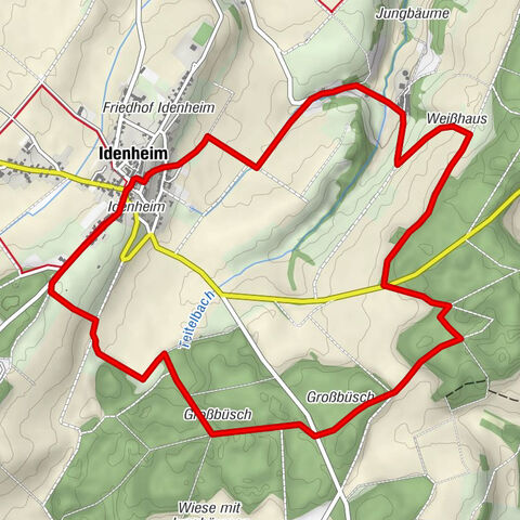 Bitburger LandGang - Zwischen den Büschen - Rundweg rund um Idenheim