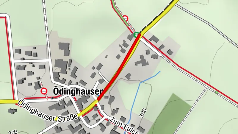 Zuweg Nümbrecht-Ödinghausen