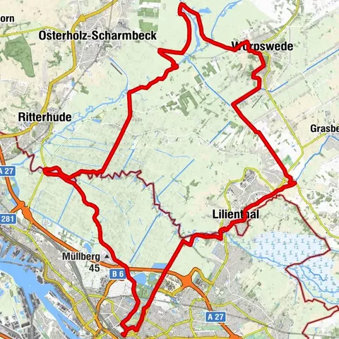 Stadt, Land, Kunst - Die Bremen-Worpswede-Runde