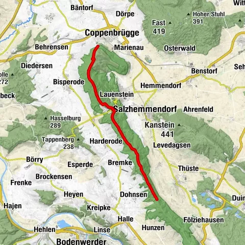 Ith-Hils-Weg Etappe 1: Coppenbrügge – Humboldtsee