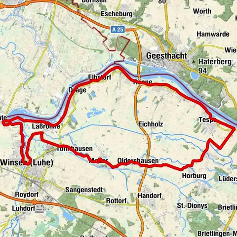 Ringtour 12 - Elbdeichroute 