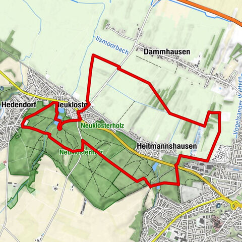 Wanderweg W4 Neuklosterwanderweg