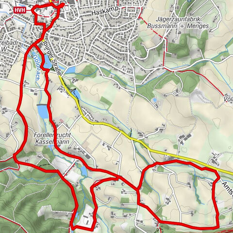 Kirschwanderweg 3 - zu schönen Aussichten mit Hagener Kirschsorten